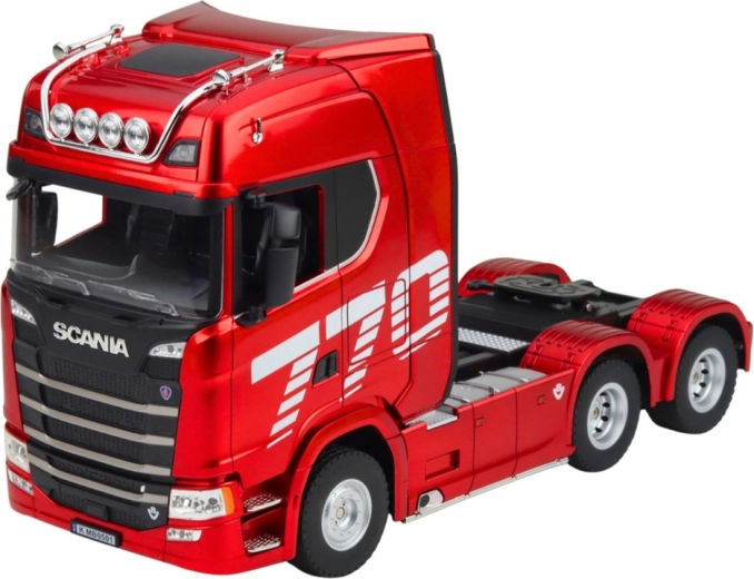 Tractocamión realista Scania 770S a escala 1:18