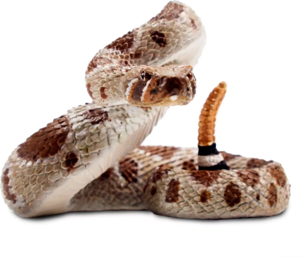 Safari Ltd. figura realista de serpiente de cascabel occidental