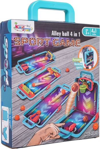 Cuatro juegos en un solo maletín
