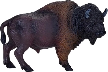 Figura realista de plástico de bisonte