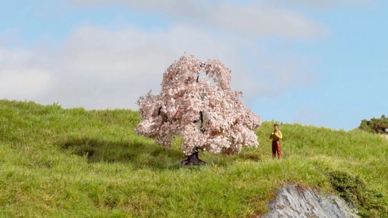 Cerezo (flor) – árbol de modelismo Master Trees 6 cm