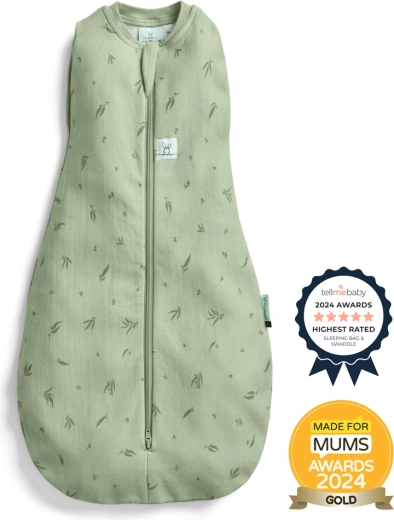 ErgoPouch arrullo y saco de dormir 2 en 1 Cocoon willow 0,2 TOG (0–3 meses, 3–6 kg)