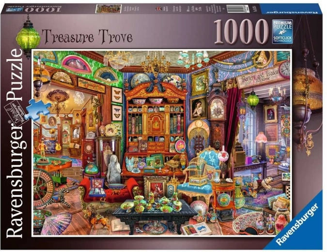 Puzzle de la cámara del tesoro de 1000 piezas de Ravensburger