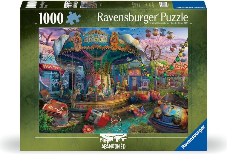 Puzzle Ravensburger Abandoned: Peregrinación sombría 1000 piezas
