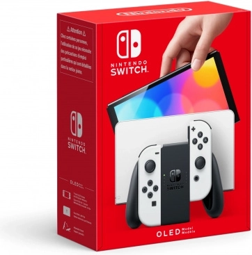 Nintendo Switch OLED (blanca)