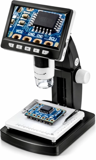Pantalla IPS de 4,3" para una observación cómoda