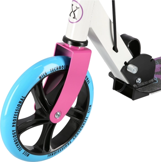 Ruedas PU de 200 mm y rodamientos ABEC 7 para una conducción suave