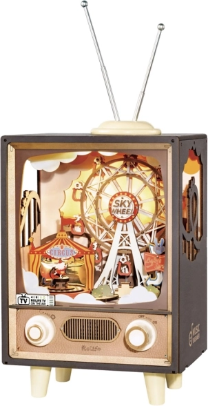 Puzzle de madera 3D Carnaval al atardecer
