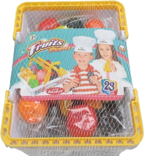 Cesta con frutas para niños – 23 uds