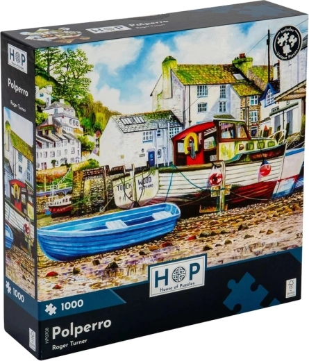 Pintoresco motivo del puerto de Polperro