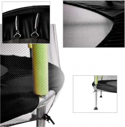 Estructura estable y aterrizajes amortiguados