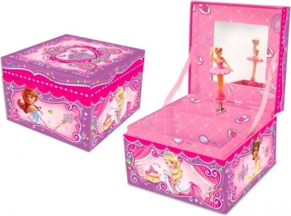 Caja de música con cajón - Princesas