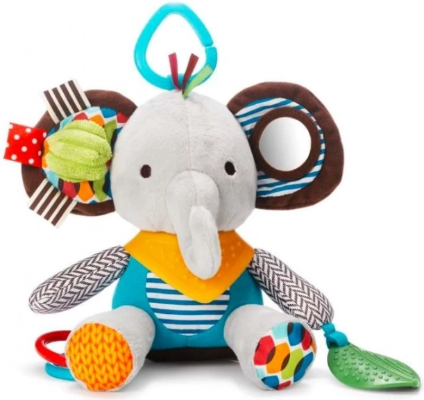 Skip Hop juguete activo colgante con anilla en C Bandana Buddies elefantito