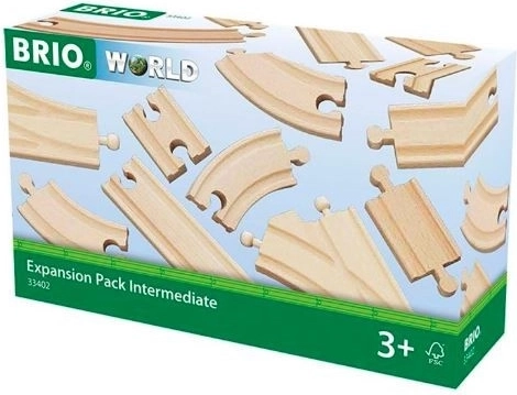 Brio set de ampliación de vías mediano