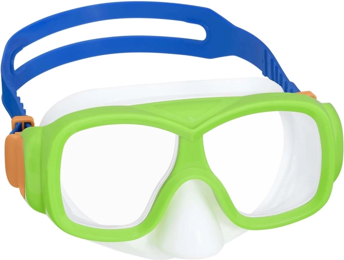 Máscara de buceo Bestway verde-azul