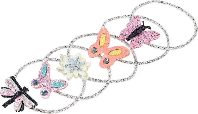 Souza! gomas para el pelo con mariposas Xaja - 5 unidades