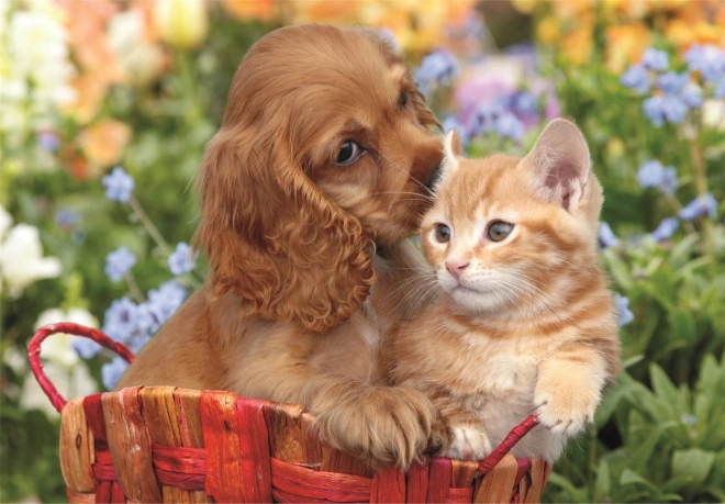 Puzzle maxi de 104 piezas Amigos adorables CLEMENTONI