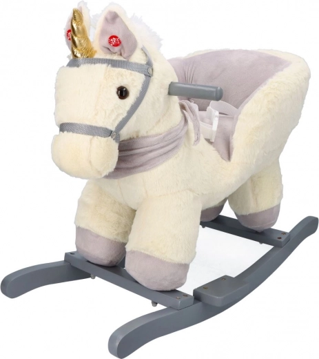 Unicornio balancín con asiento cómodo