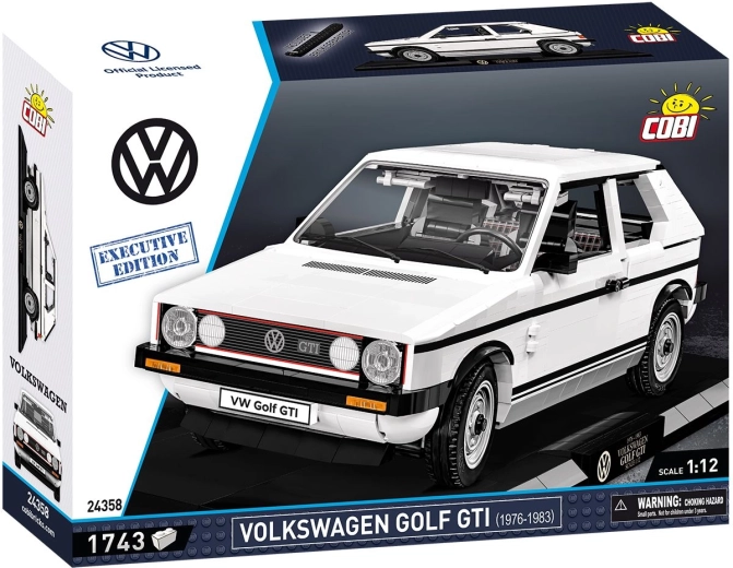 Cobi Volkswagen Golf GTI (1976–1983) executive edition set de construcción 1:12