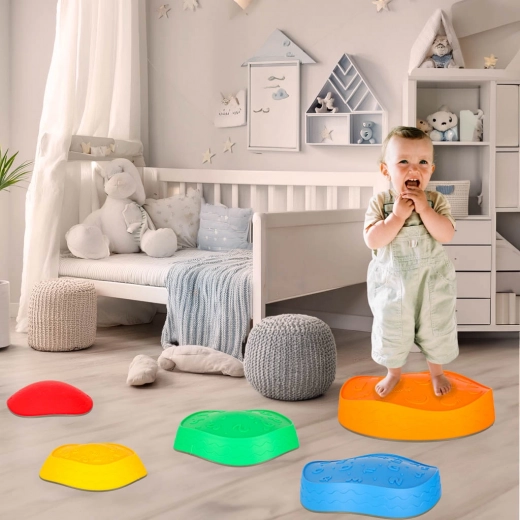 Paso estable gracias a las bases antideslizantes