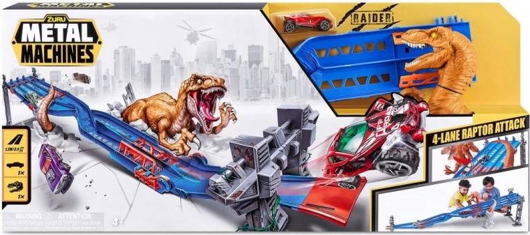 Pista de carreras Zuru Metal Machines Ataque del Raptor