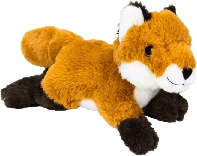 Zorro de peluche tumbado 25 cm