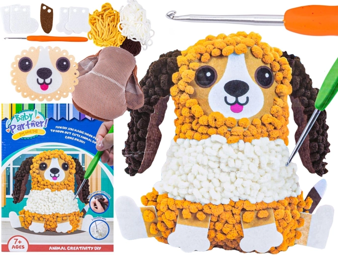 Set creativo para hacer un perrito de peluche DIY - 1 pieza