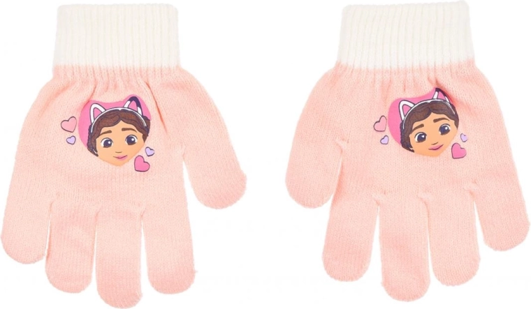 Guantes infantiles de invierno La casa de muñecas de Gabby