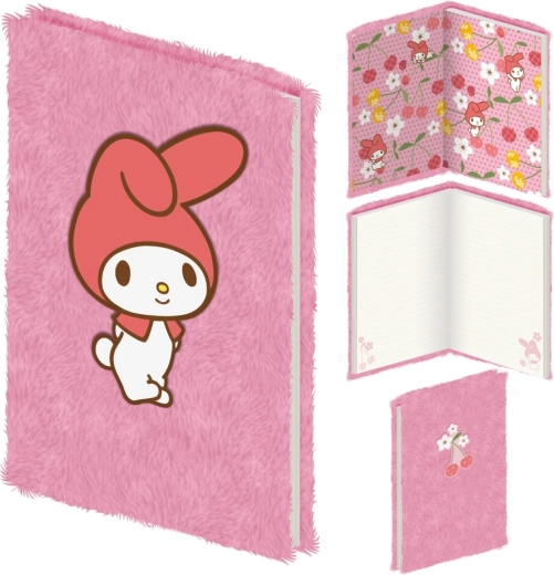 Sanrio My Melody bloc de felpa A5