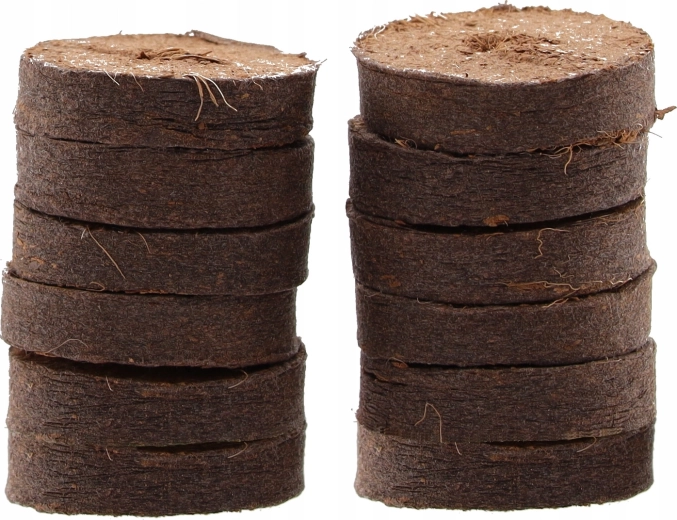 Pastillas de turba para raíces limpias y fuertes