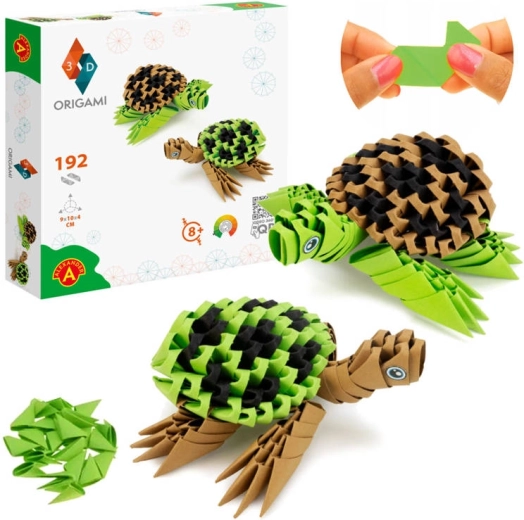 Alexander set creativo de origami 3D – tortugas