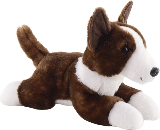 Peluche de bull terrier inglés 26 cm