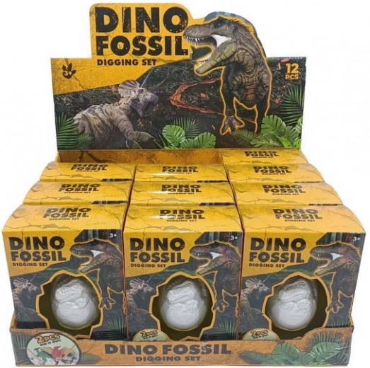 Huevo DIY con figura de dinosaurio
