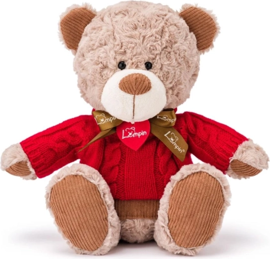 Osito de peluche Lumpin con jersey rojo