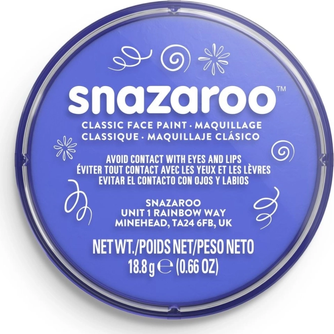 Pintura facial Snazaroo azul cielo 18 ml