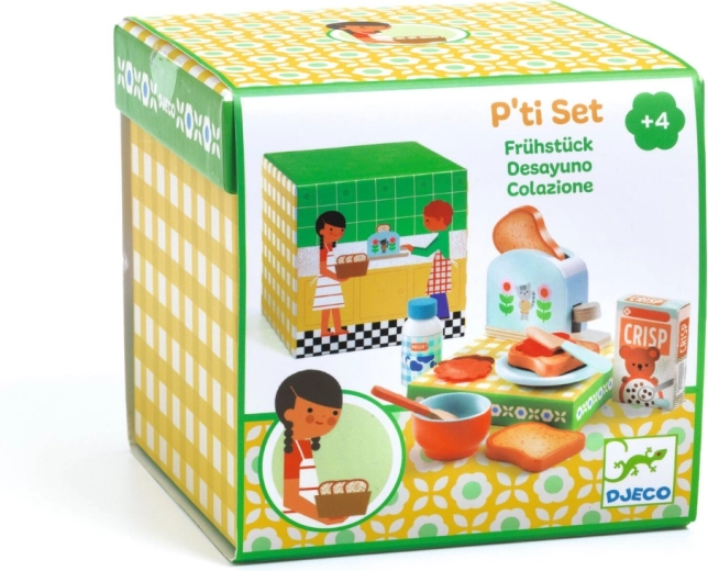 Djeco set de desayuno de madera