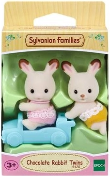 Sylvanian Families gemelos conejitos chocolate