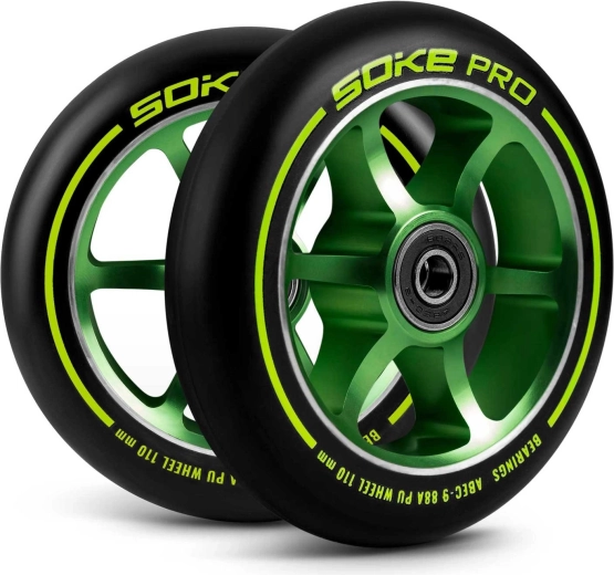 Ruedas para patinete 110 mm lima SOKE – juego de 2 uds.