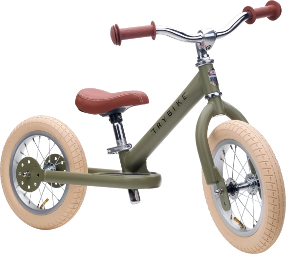 2 en 1: triciclo para principiantes, bicicleta de equilibrio para avanzados