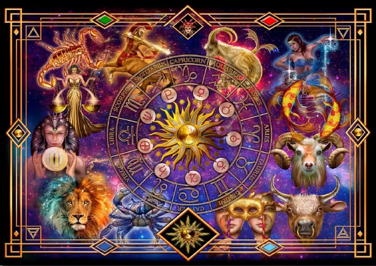 Puzzle de madera Zodiaco de 4000 piezas de WOODEN CITY
