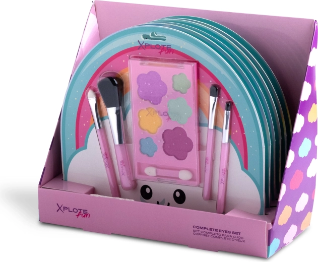 Embalaje de regalo con diseño arcoíris