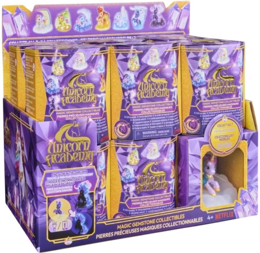 Figura coleccionable Unicorn Academy Magic Gemstone – sorpresa