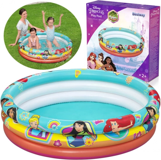 Piscina infantil hinchable Bestway DISNEY PRINCESS 122 × 30 cm