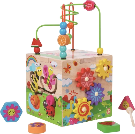 2Kids Toys cubo de motricidad con laberinto animales alegres