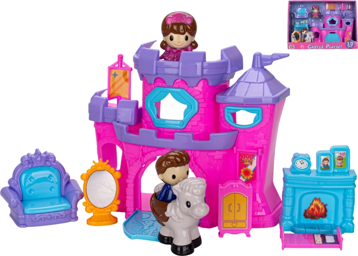 Castillo de princesa – set de juego mágico para niños