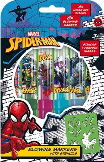Rotuladores soplables Spiderman - 1 pieza