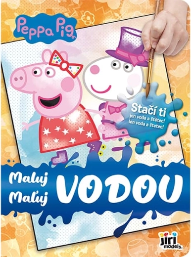Pinta con agua Cerdita Peppa