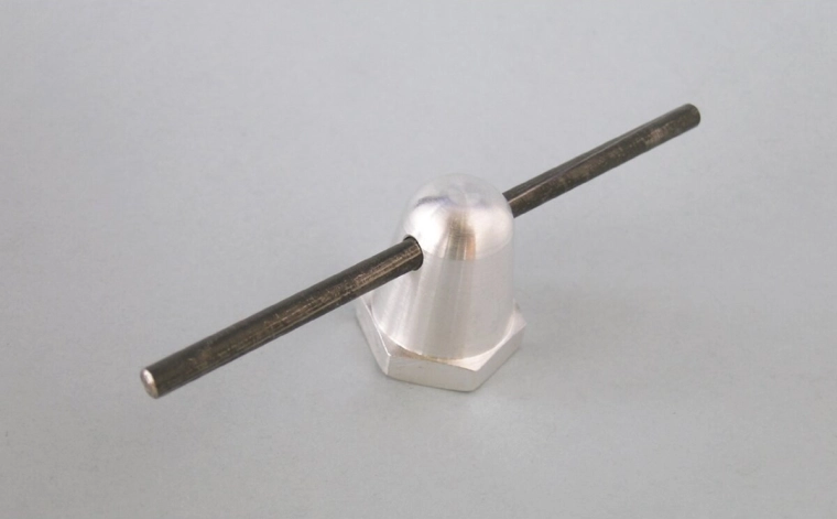 Spinner de aluminio Jamara SW 22 mm M6 - 1 unidad