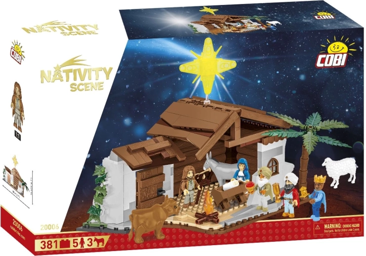 Set de construcción COBI Belén (escena de la Natividad)