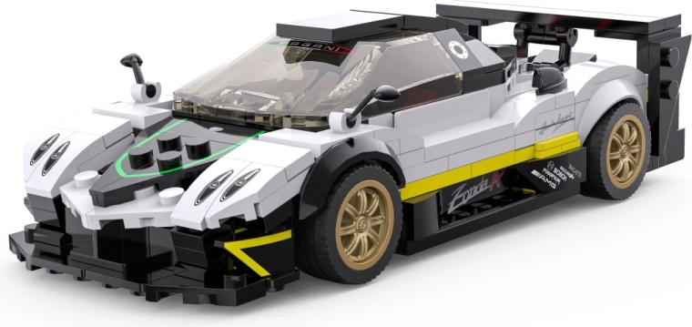 Set de construcción del coche de carreras Pagani Zonda R RASTAR